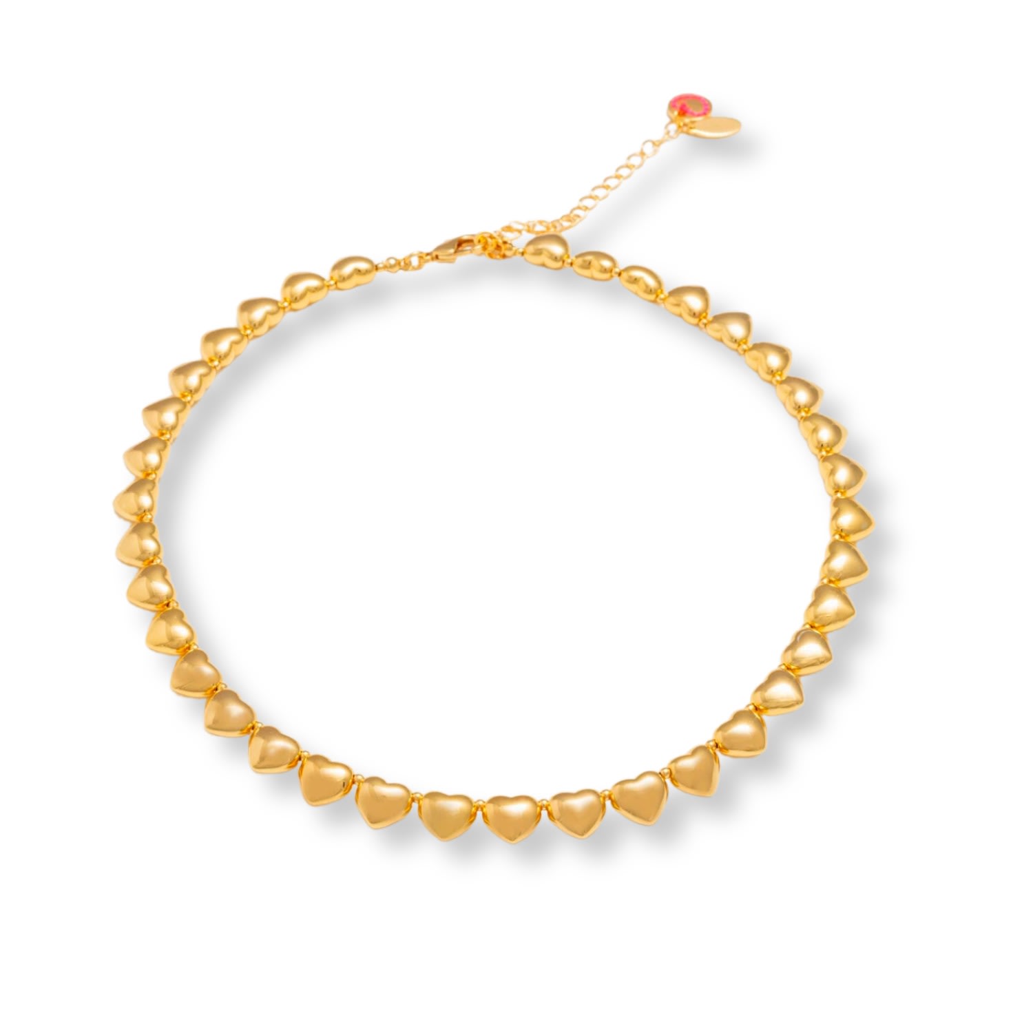 Mademoiselle Jules Women's Heartbreaker Necklace - Gold
