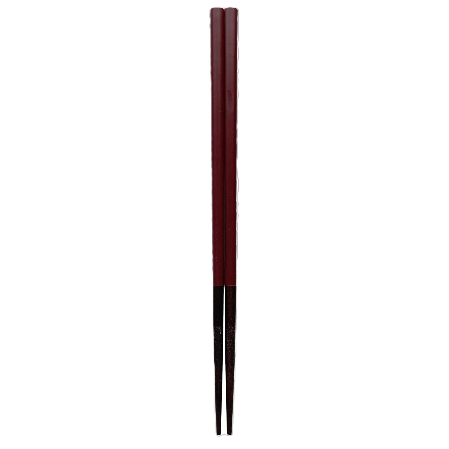 Twig New York Sandal Chopsticks Set Of Four - Deep Red In Burgundy