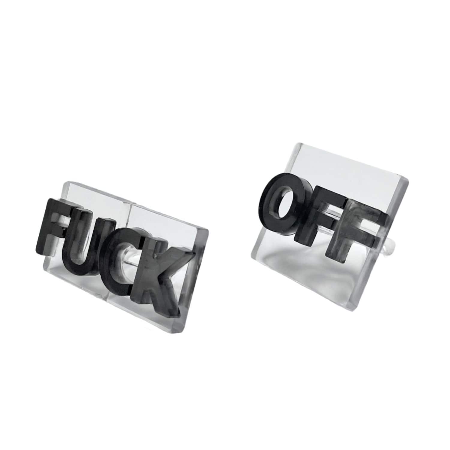 Fuck Off Ring Set | studio SYG | Wolf & Badger