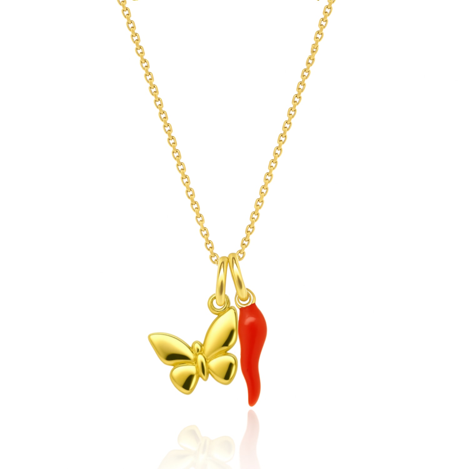 Unaloe Women's Protection And Rebirth Gold-plated Sterling Silver Necklace In Gold