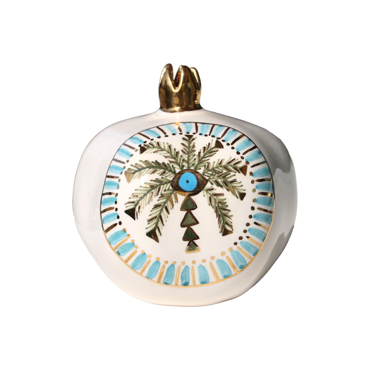 Sherie Boutik Palm Tree Eye Pomegranate Decoration
