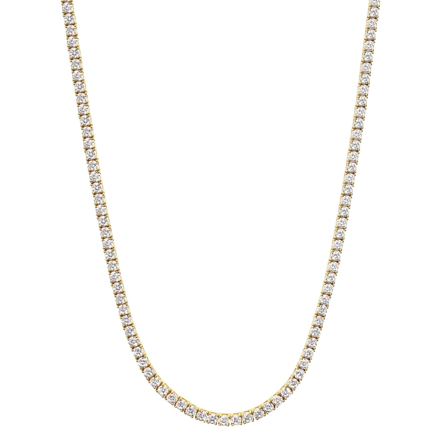 Nialaya Women's Tennis Choker In Gold In Gold