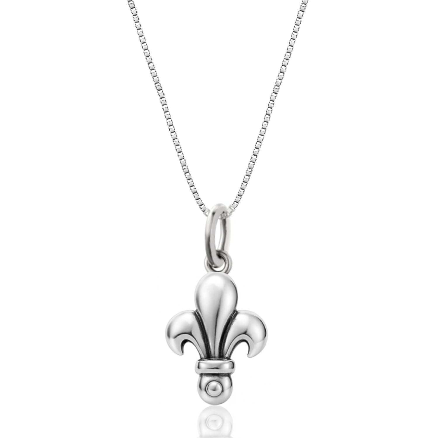 Unaloe Sterling Silver Florence Lily Necklace - Jewelry For Women In Silver
