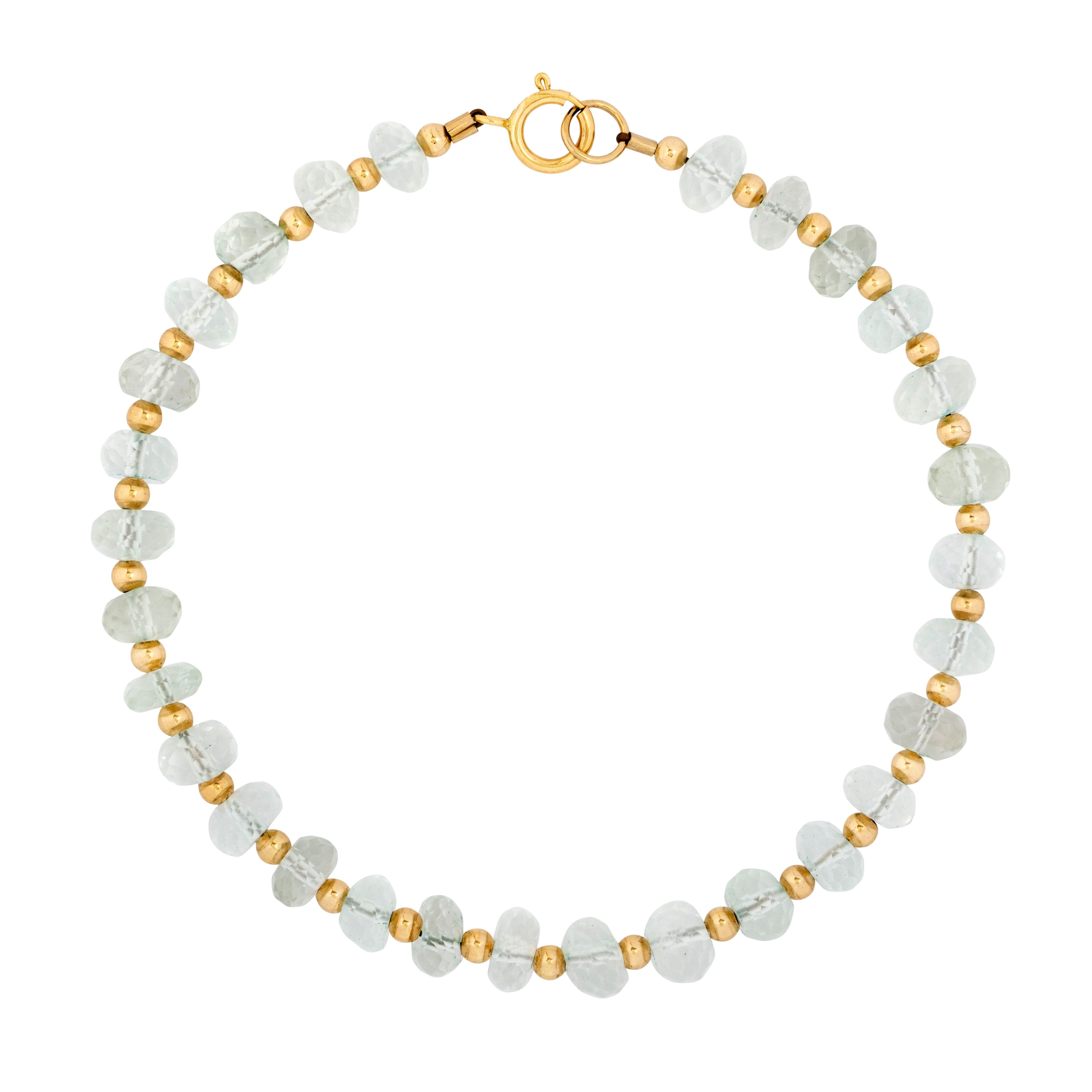 Women’s Gold / Green Gold & Green Amethyst Bracelet | Amelia Roxanna Jewellery
