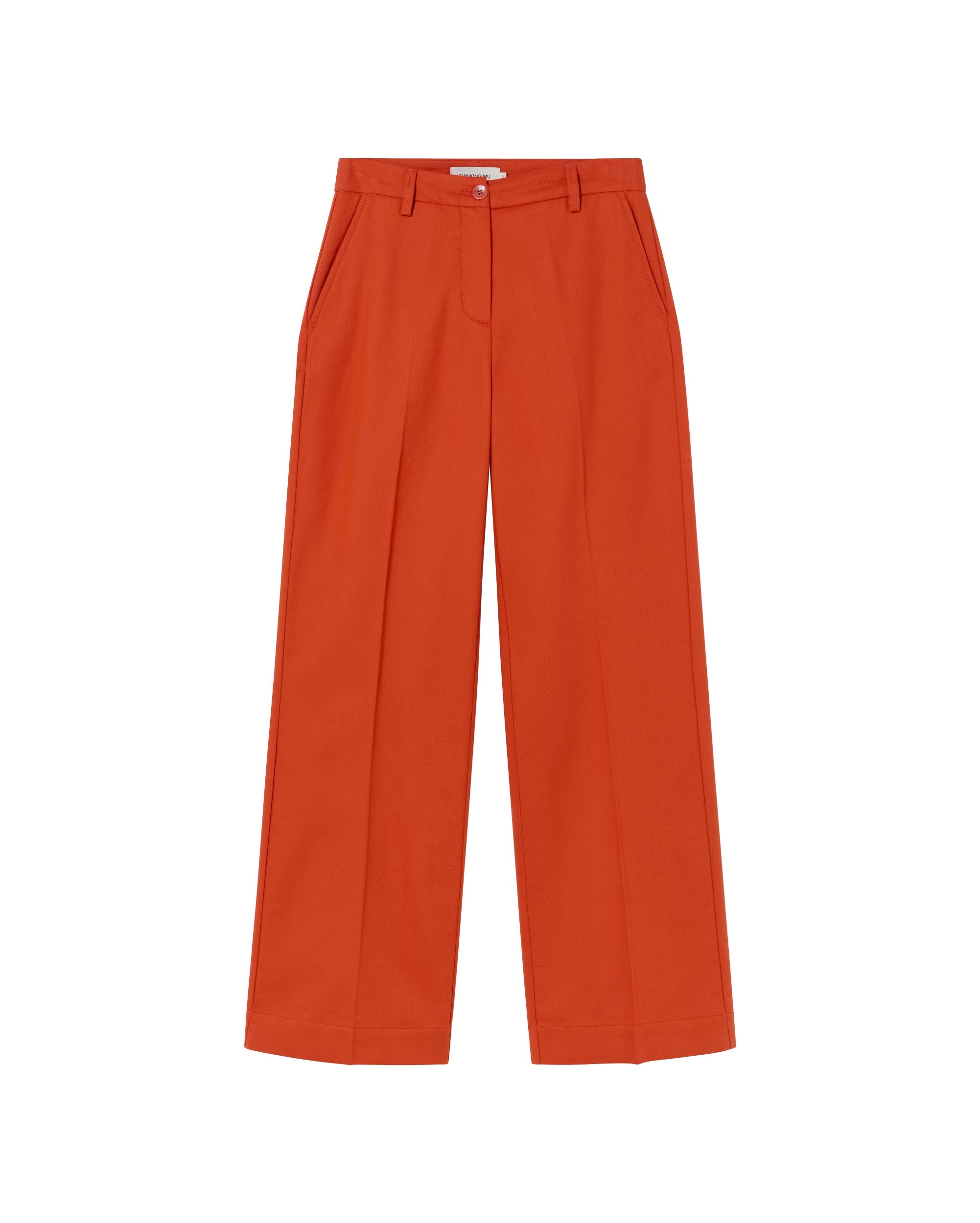 Women’s Yellow / Orange Orange Hermione Pants Small Thinking Mu