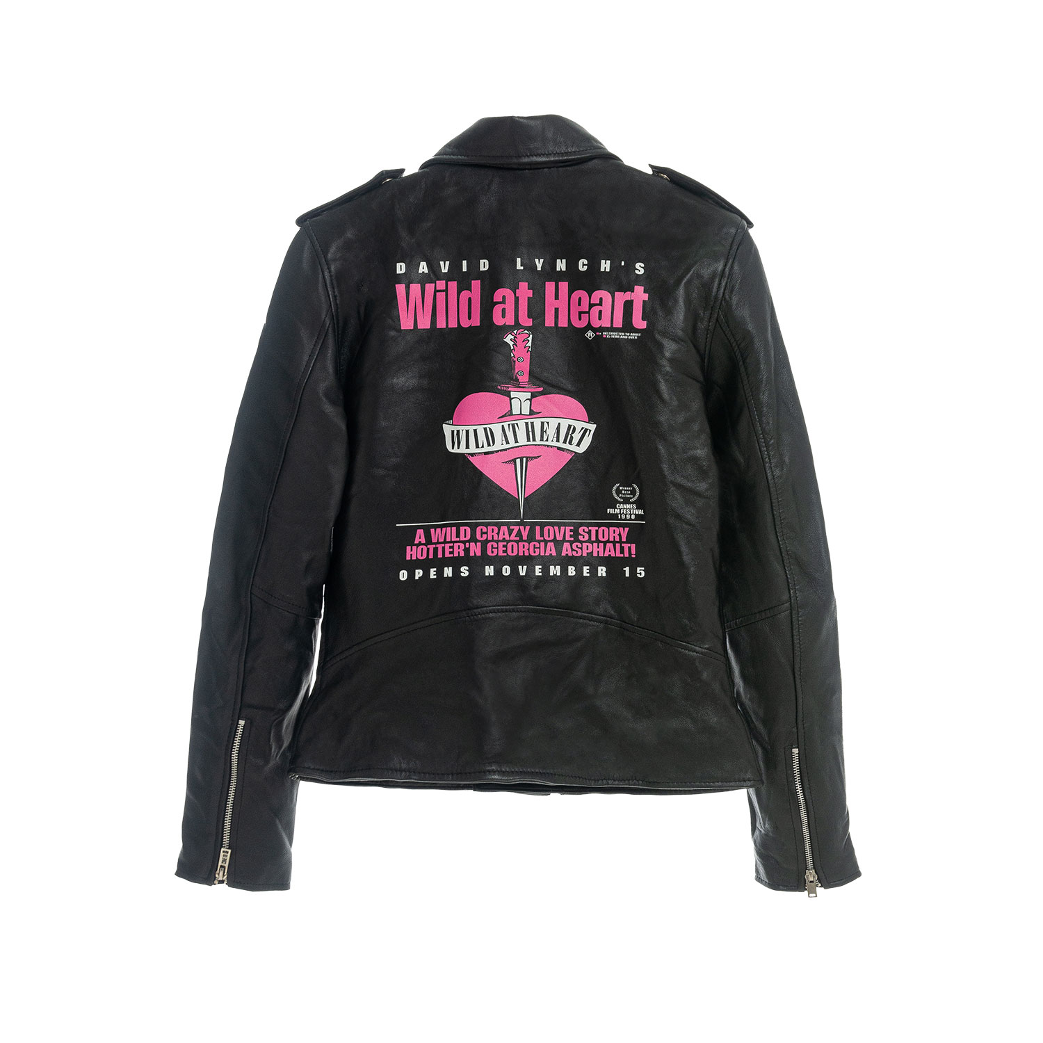 Come On Women's Black Wild Leather Jacket In Black