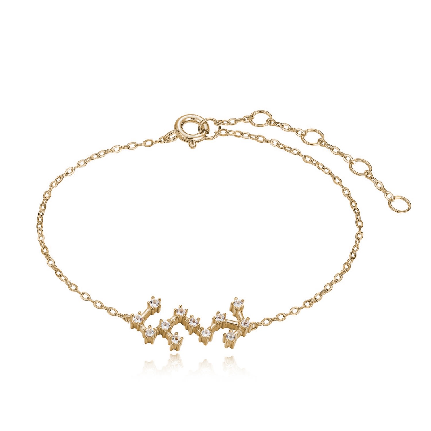 Women’s Gold Scorpio Constellation Bracelet Kathryn New York