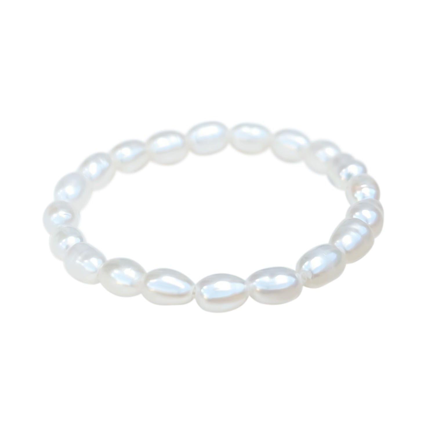 Women’s White Seed Pearl Ring Kiri & Belle