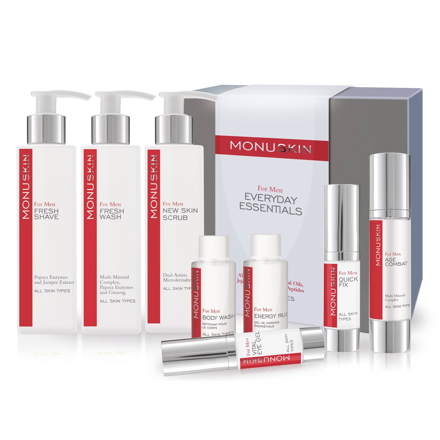 men's skincare essentials