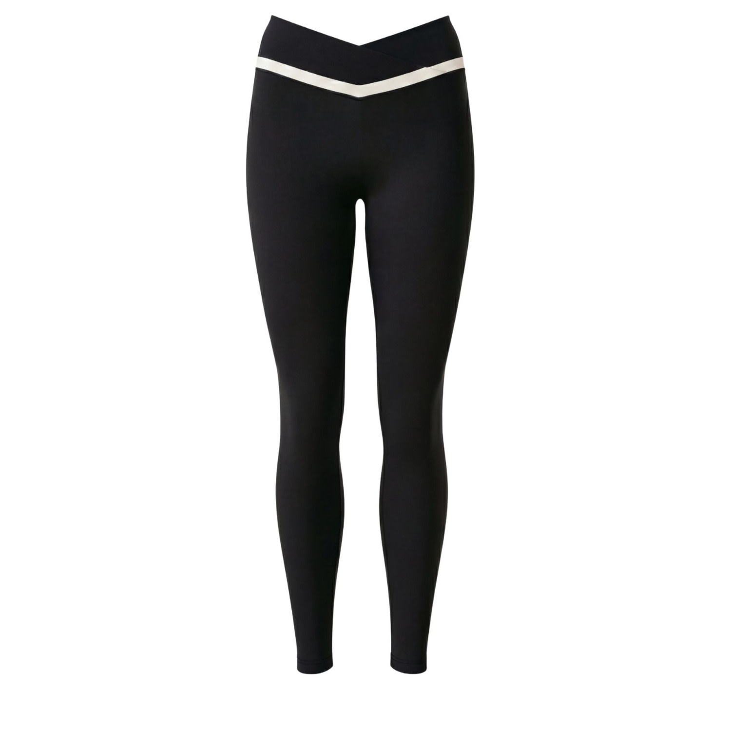 Revyve Active Women's Signature V-sculpt Black / White Leggings