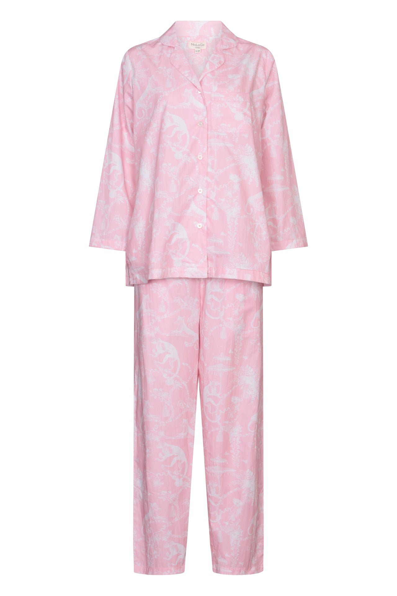 Women’s Pink / Purple Jungle Party Pj’s - Pink Extra Large Nologo-Chic