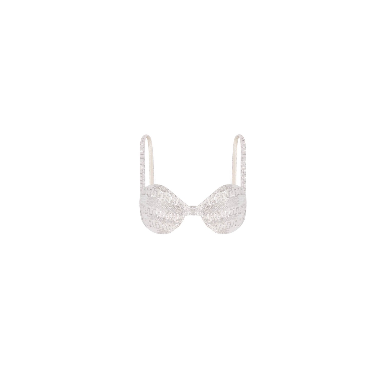 Nur Karaata Women's White Mermaid Top In White