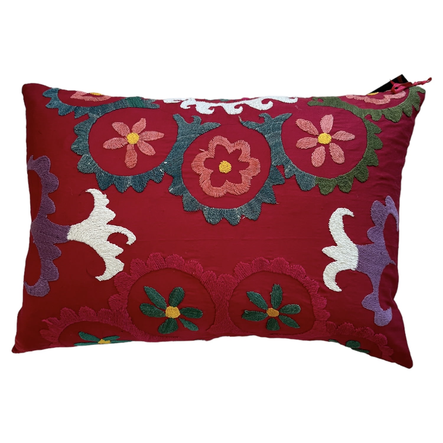 Pink / Purple Vintage Suzani Cushion Punica