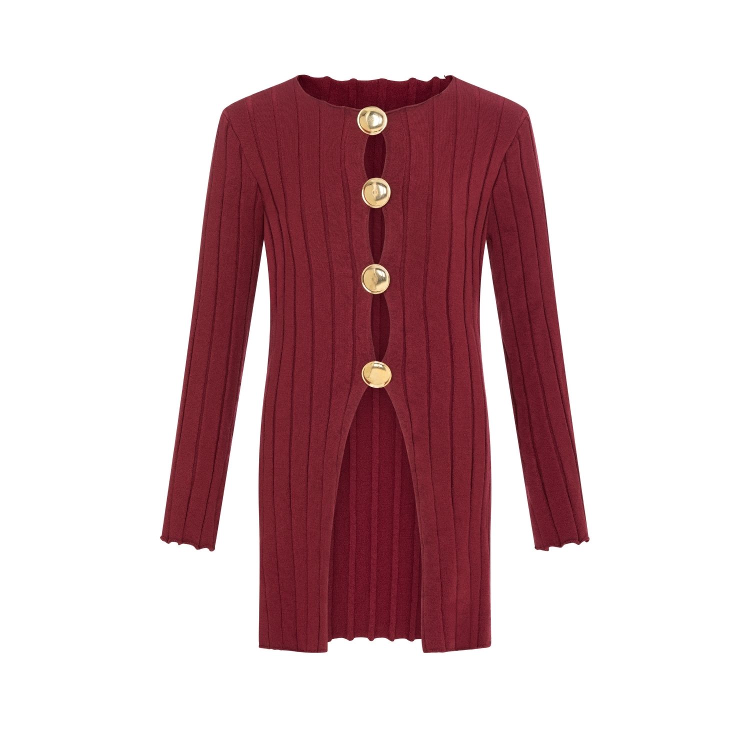 Thisisu Collection Red Charlotte Set - Burgundy In Red