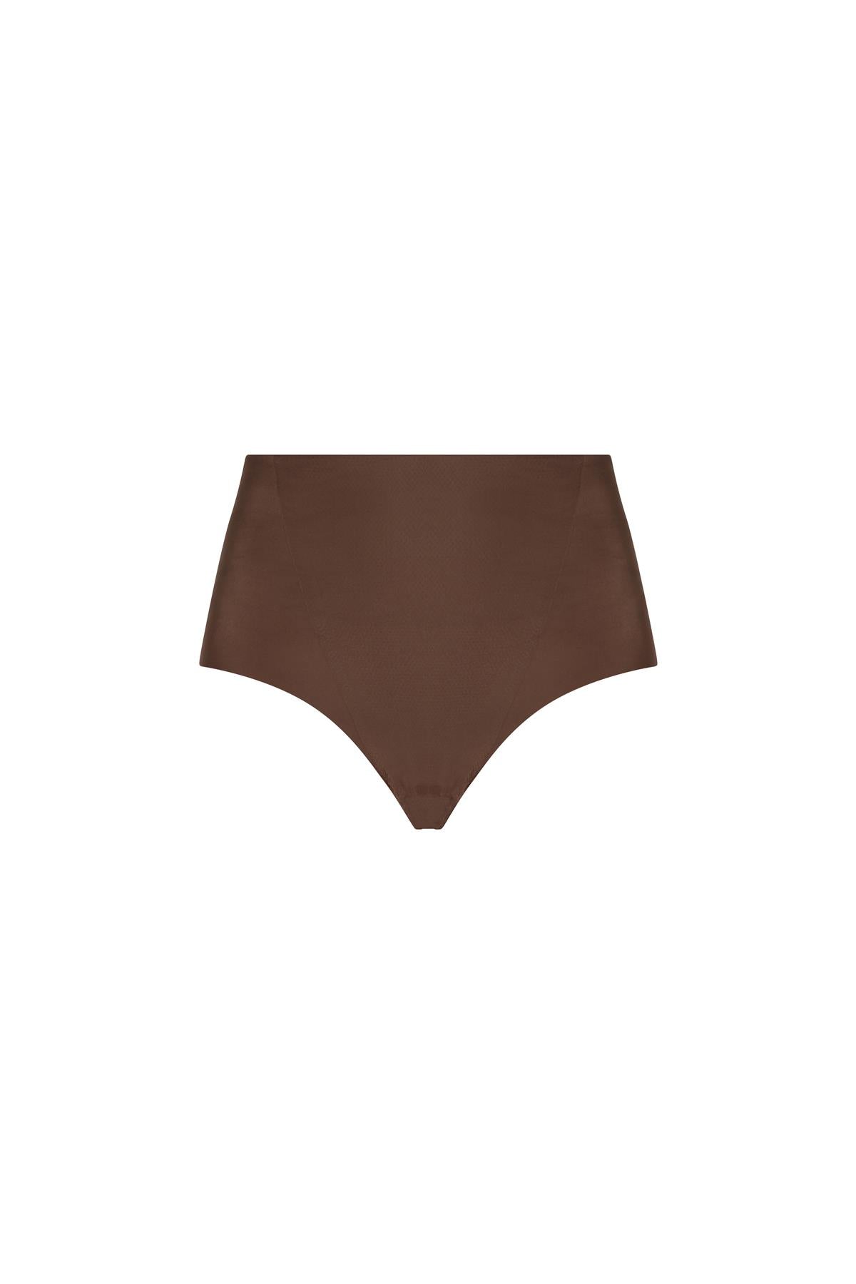 Women’s Neutrals / Brown Commando Zone Control Smoothing Thong, Mocha L