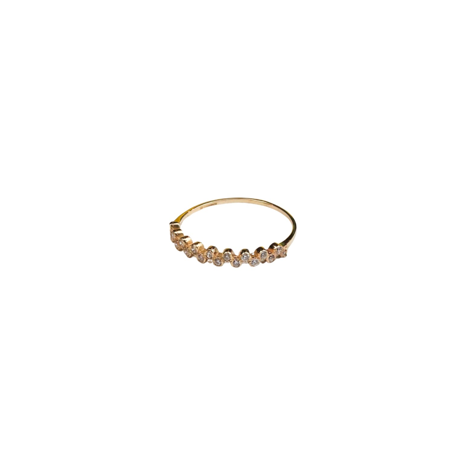 Romantico Romantico Studios Women's Gold Amalfi Eternity Ring In Gold