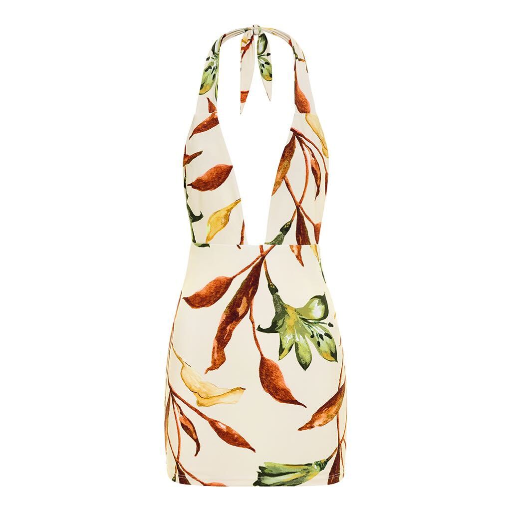 Montce Tropez Mini Dress In Multi