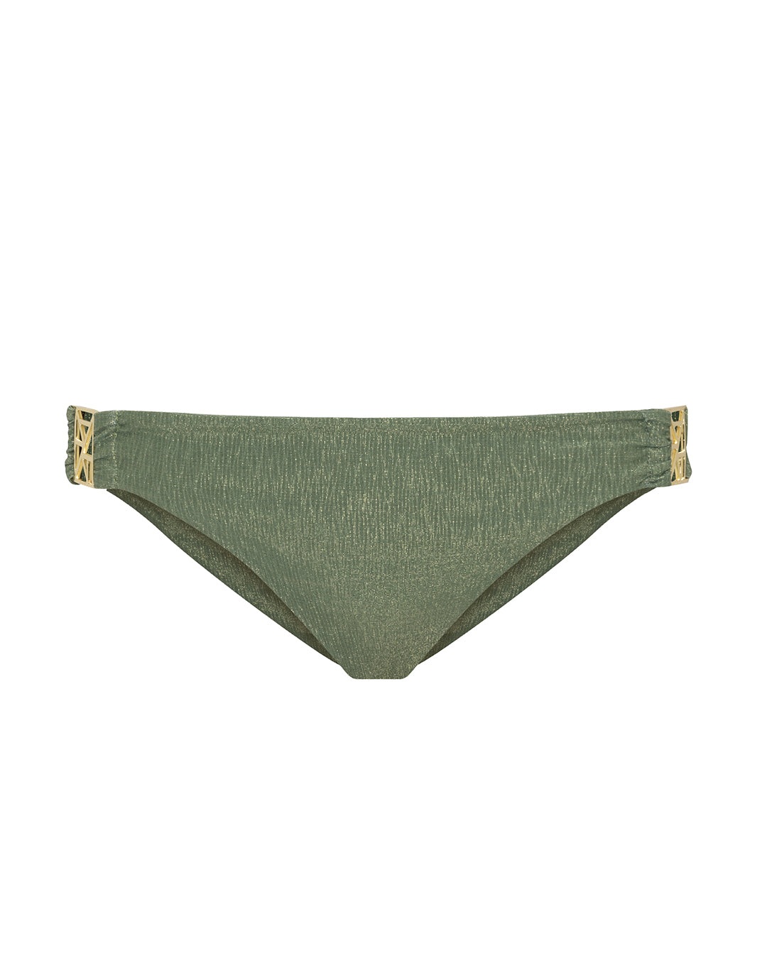 Leyla Maya Women's Kate Bikini Bottoms - Olive Green In Green