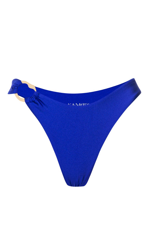 Women’s Blue Nala Cheeky Ring- Indy Extra Small Kamari Swim Llc