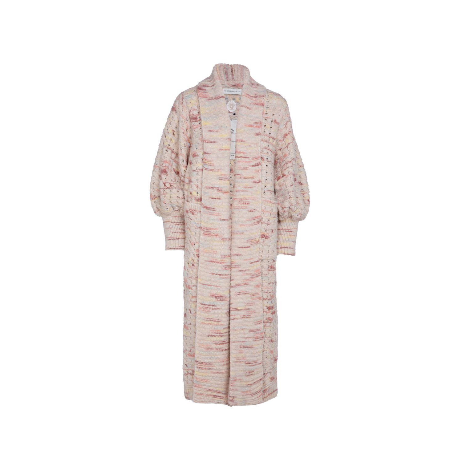The Extreme Collection Women's Alpaca And Merino Wool Oversized Chunky Knit Long Cardigan Antoine
