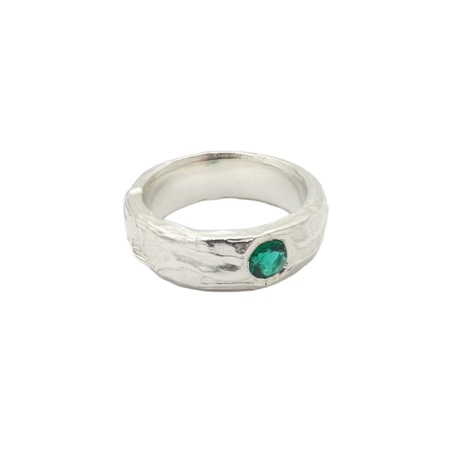 Men’s Green Emerald Lava Band Atr