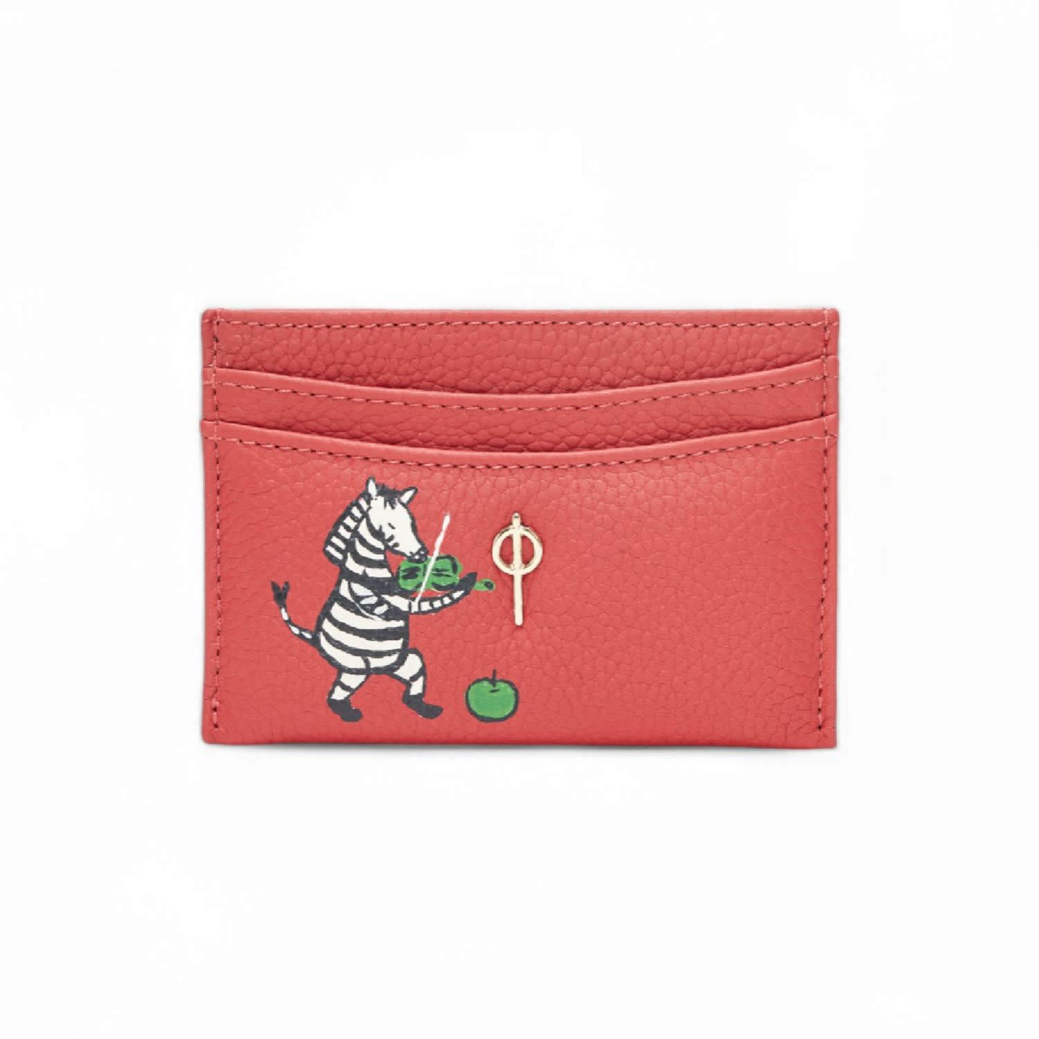 Otrera Women's Red Lydia Hand Painted La Zebra In Red