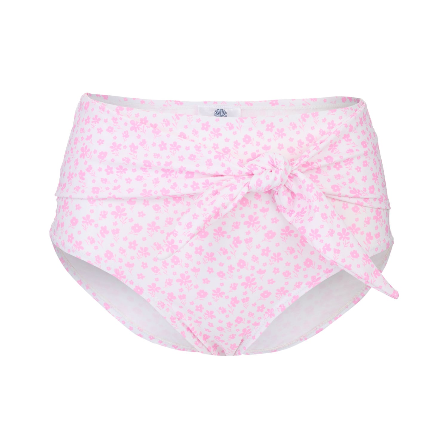 Women’s Pink / Purple Camilla Floral Bikini Bottoms Rose Pink & White Medium Bridie & Bert Ltd