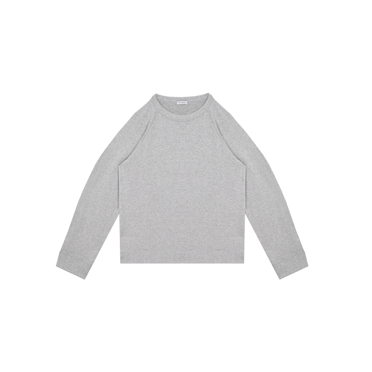 The Koozy Women's Grey Avary Sweatshirt In Melange In Grey