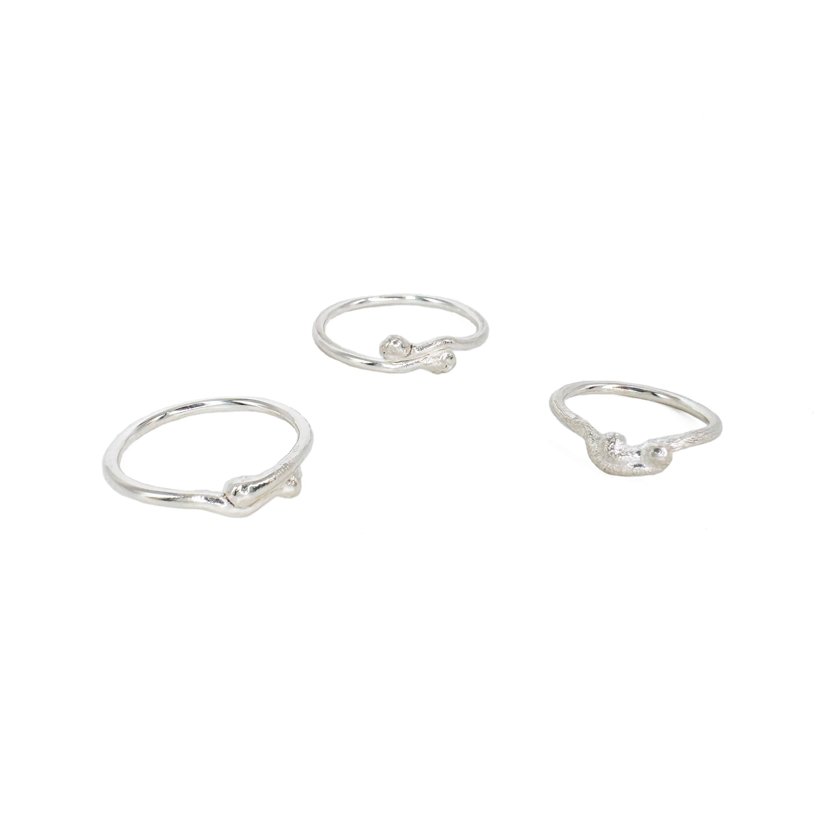 Gillian Trask Women's Life In Circle Stackable Ring - Sterling Silver