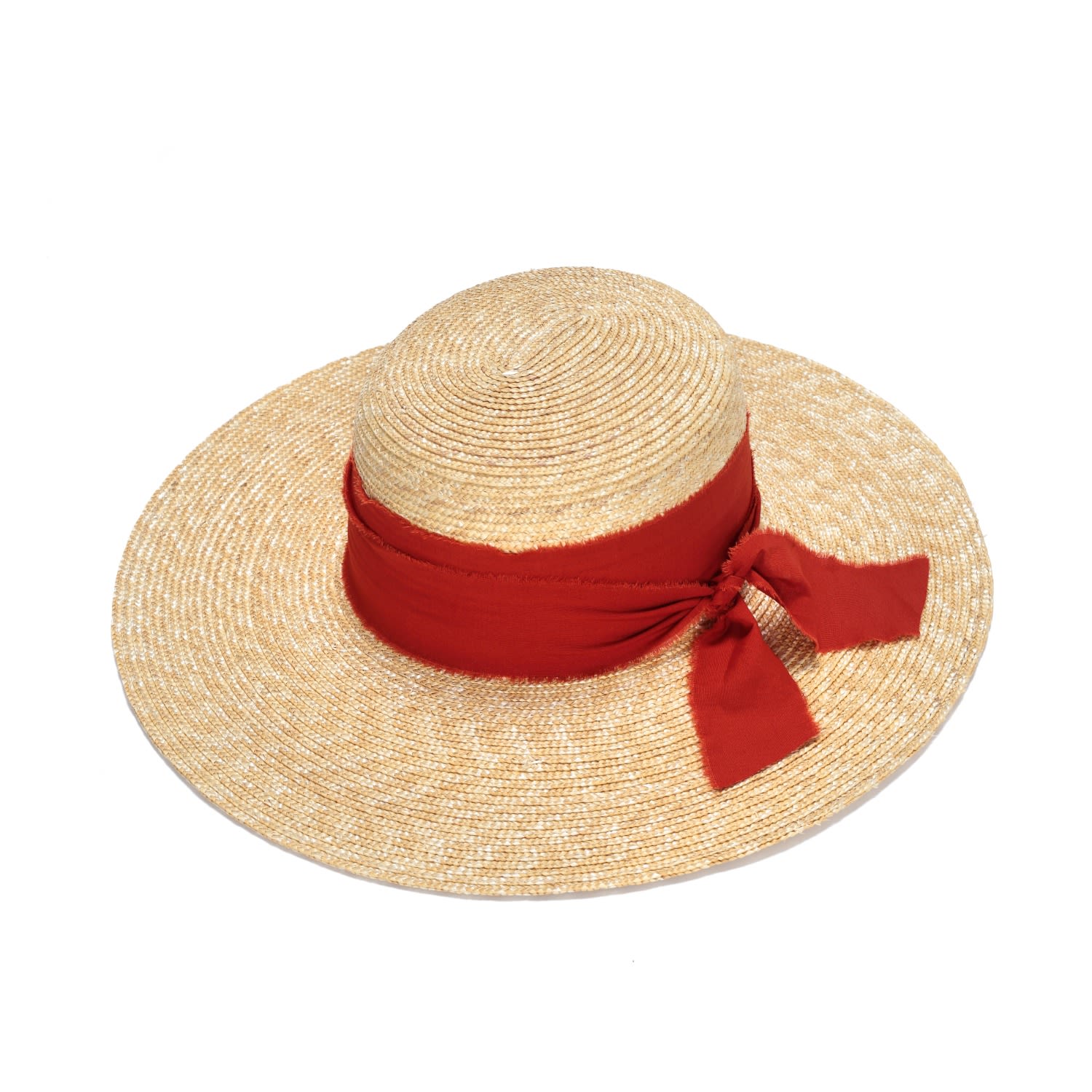 Women’s Neutrals Wide Brim Boater Straw Hat 53Cm Justine Hats