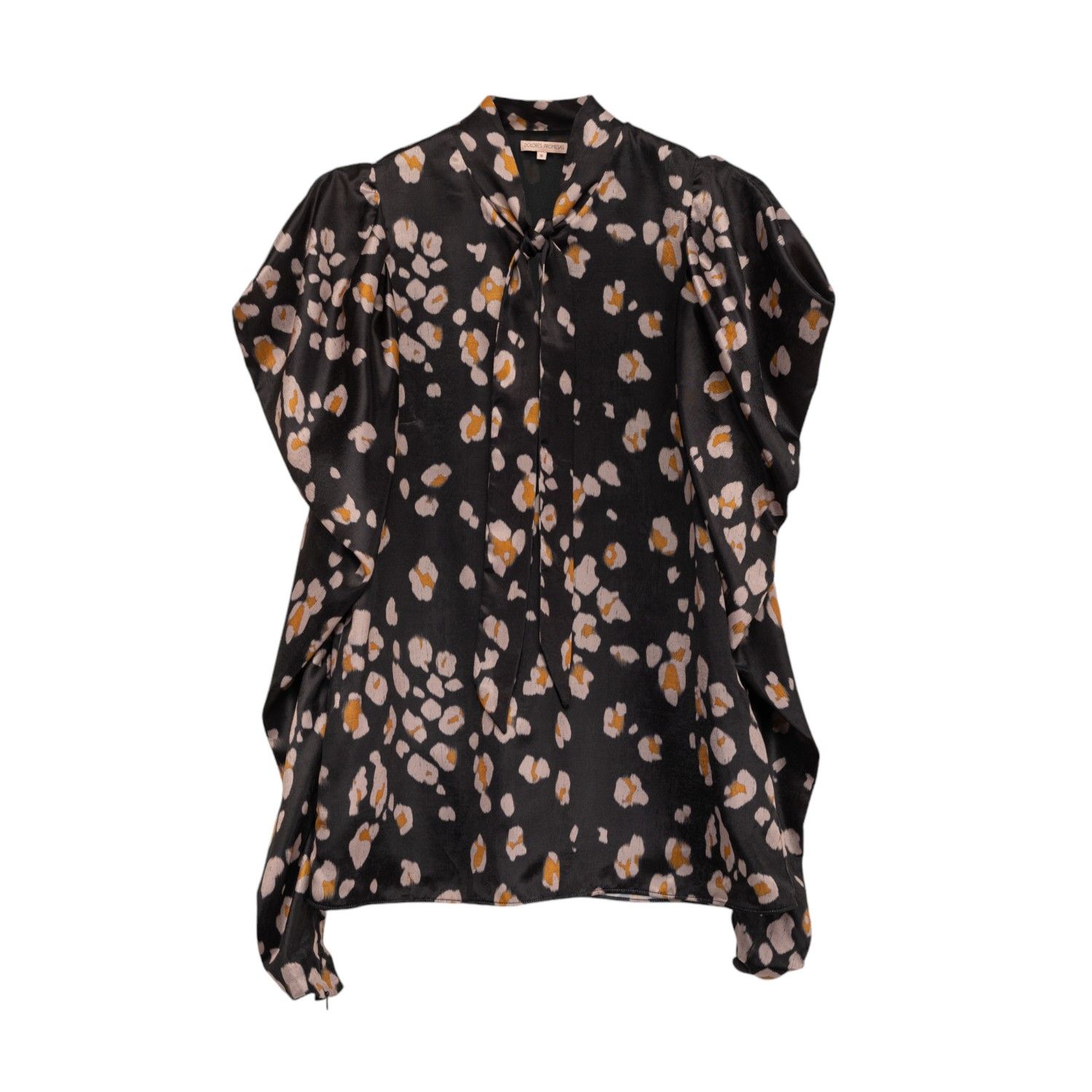 Dolores Promesas Women's Black Laura Printed Blouse In Black