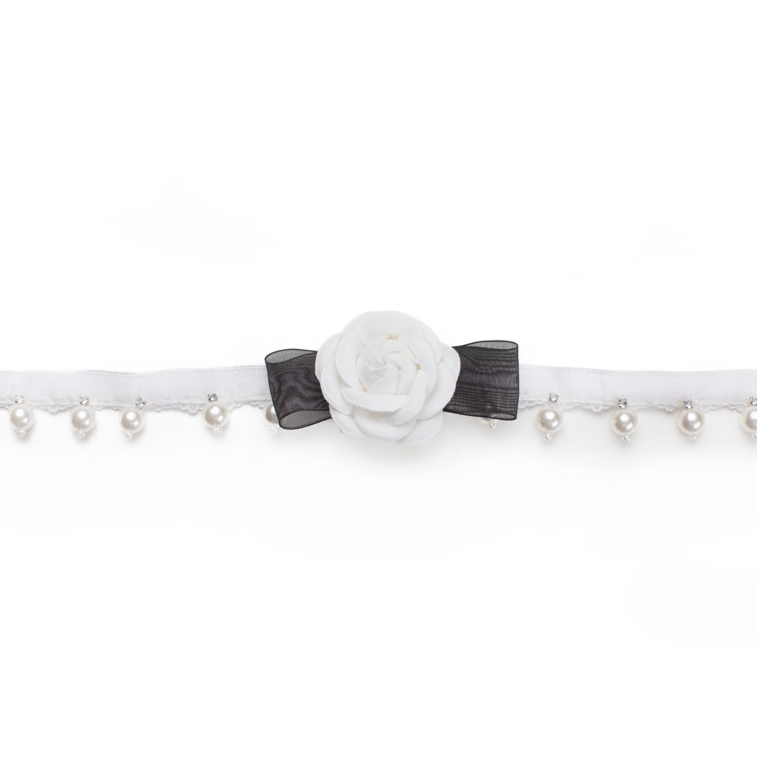 Azima Musayeva Women's White Arzu I Choker In White