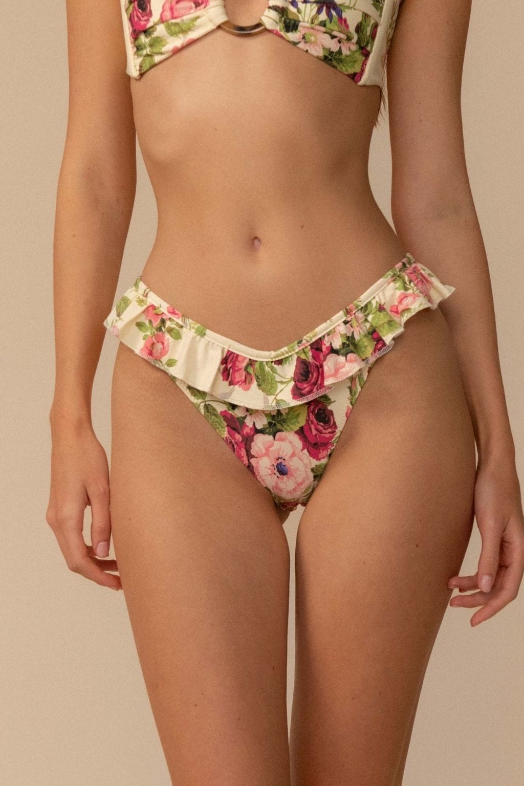 Women's Bouquet Luana Bikini Bottom | Small | Montce Swim