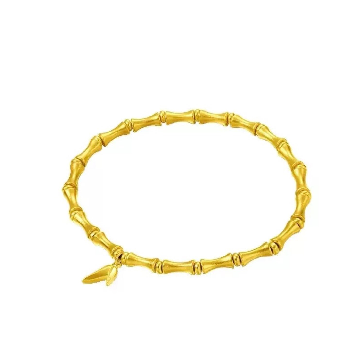 Jiaying Wang Wjy Studio London Women's Gold Bamboo Bracelet