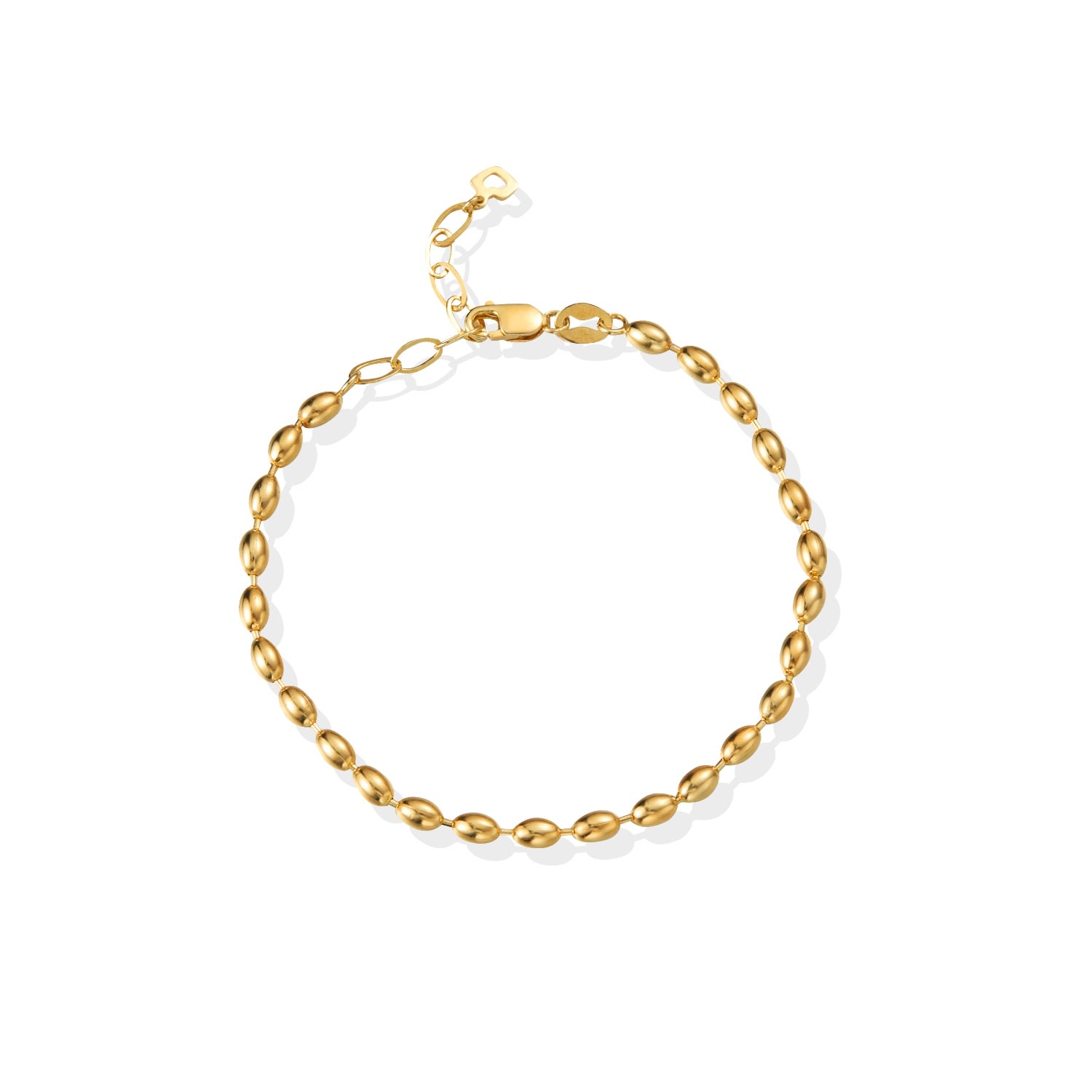 Women’s Boa Beaded Bracelet - 18K Gold Vermeil Lait & Lune