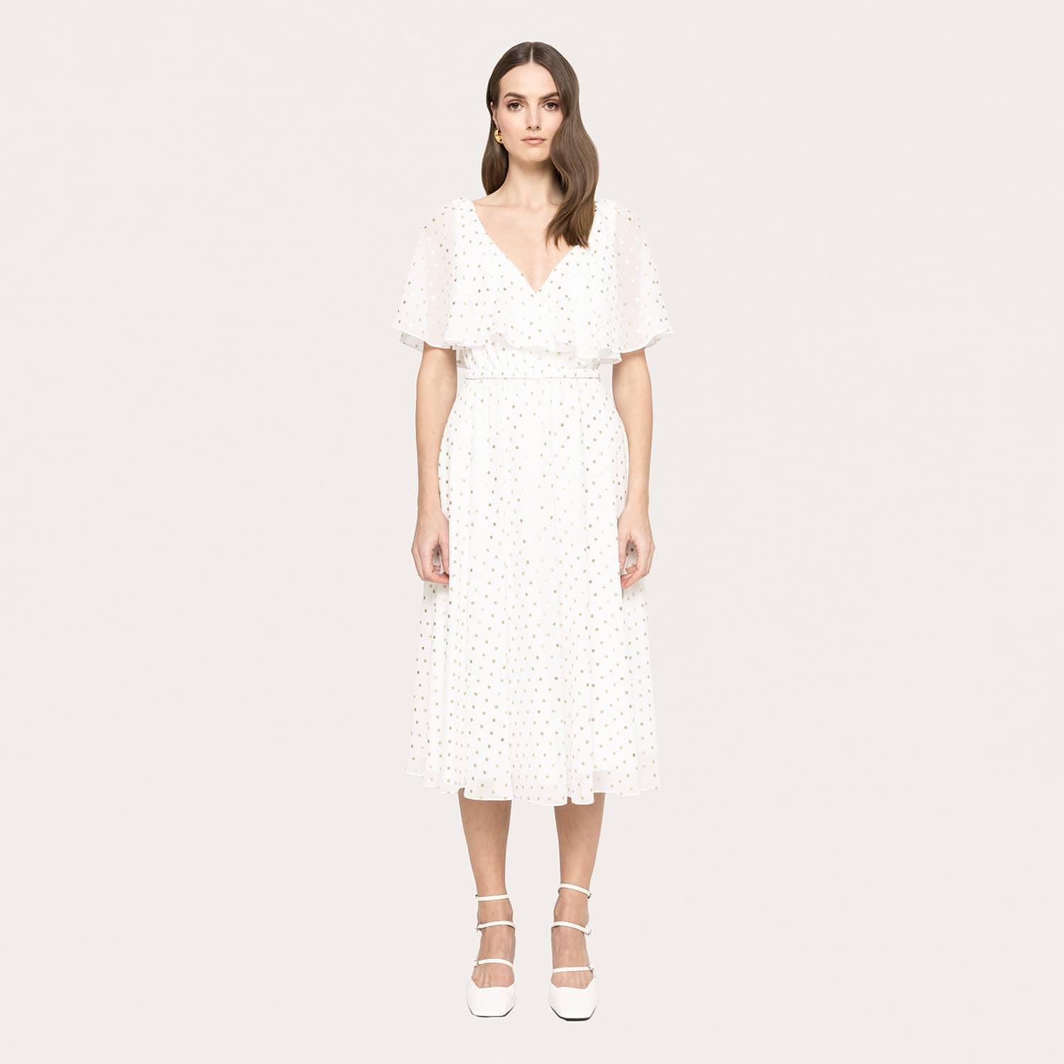 sleeveless black midi dress Veronica Beard Charissa Stretch-Cotton | Alexandra Pearl Embellished Maxi she features an unforgettable sept_oct_reshoots25 Style:Classic Log w/ Rustic Panel
