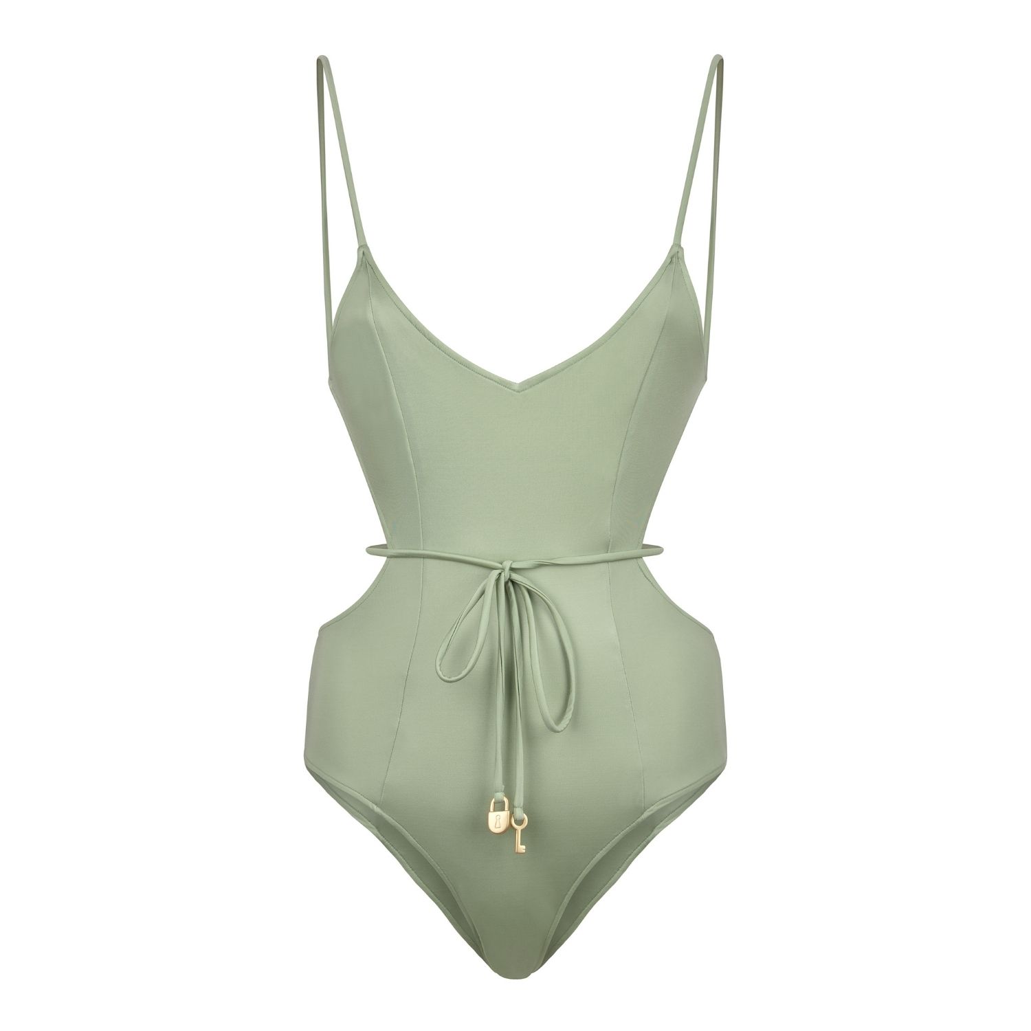 Bianca Resortwear Women's Green Vittoria Swimsuit In Sage In Green