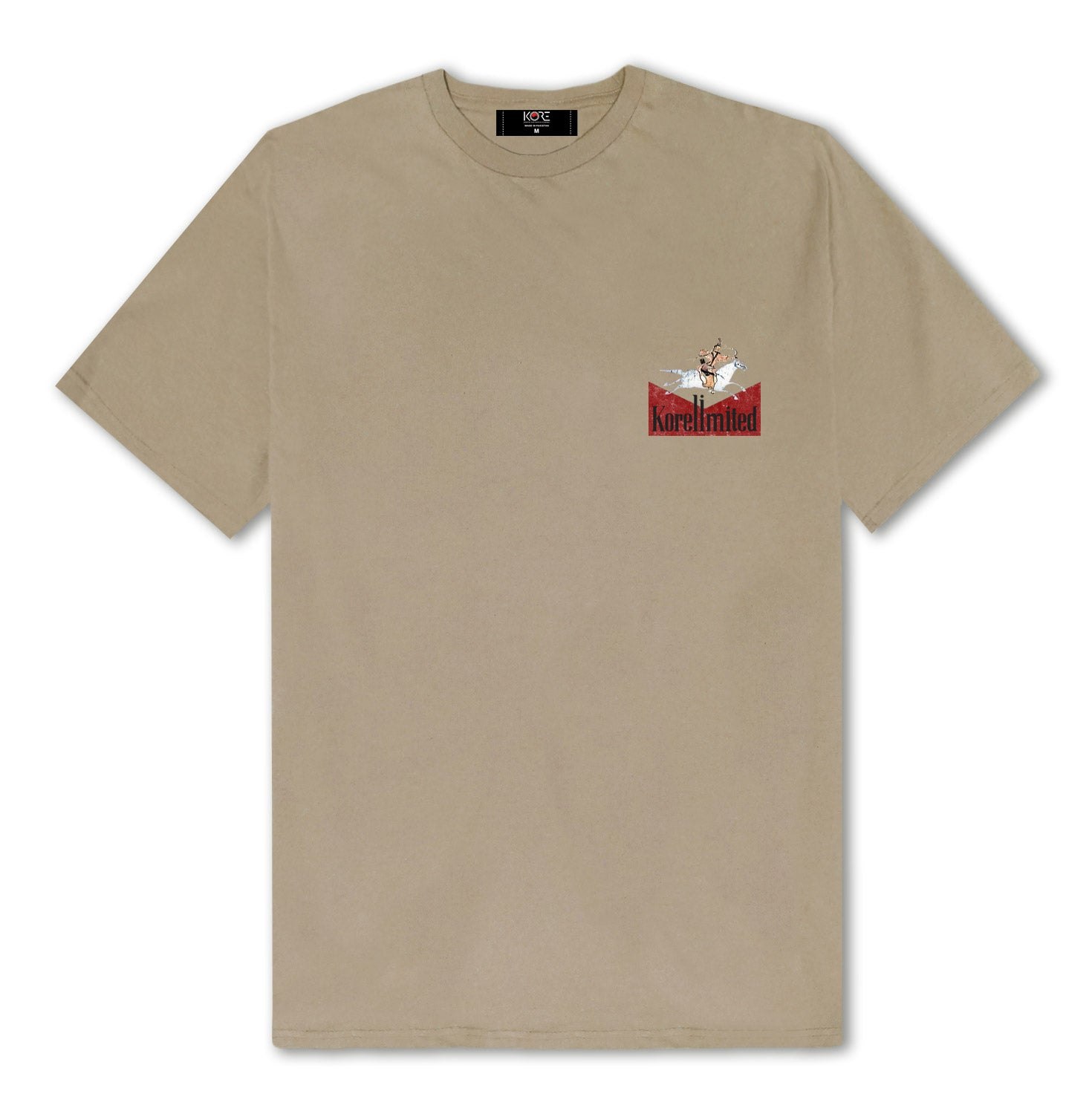 Korelimited Men's Brown  Hunter Tee In Khaki In Brown