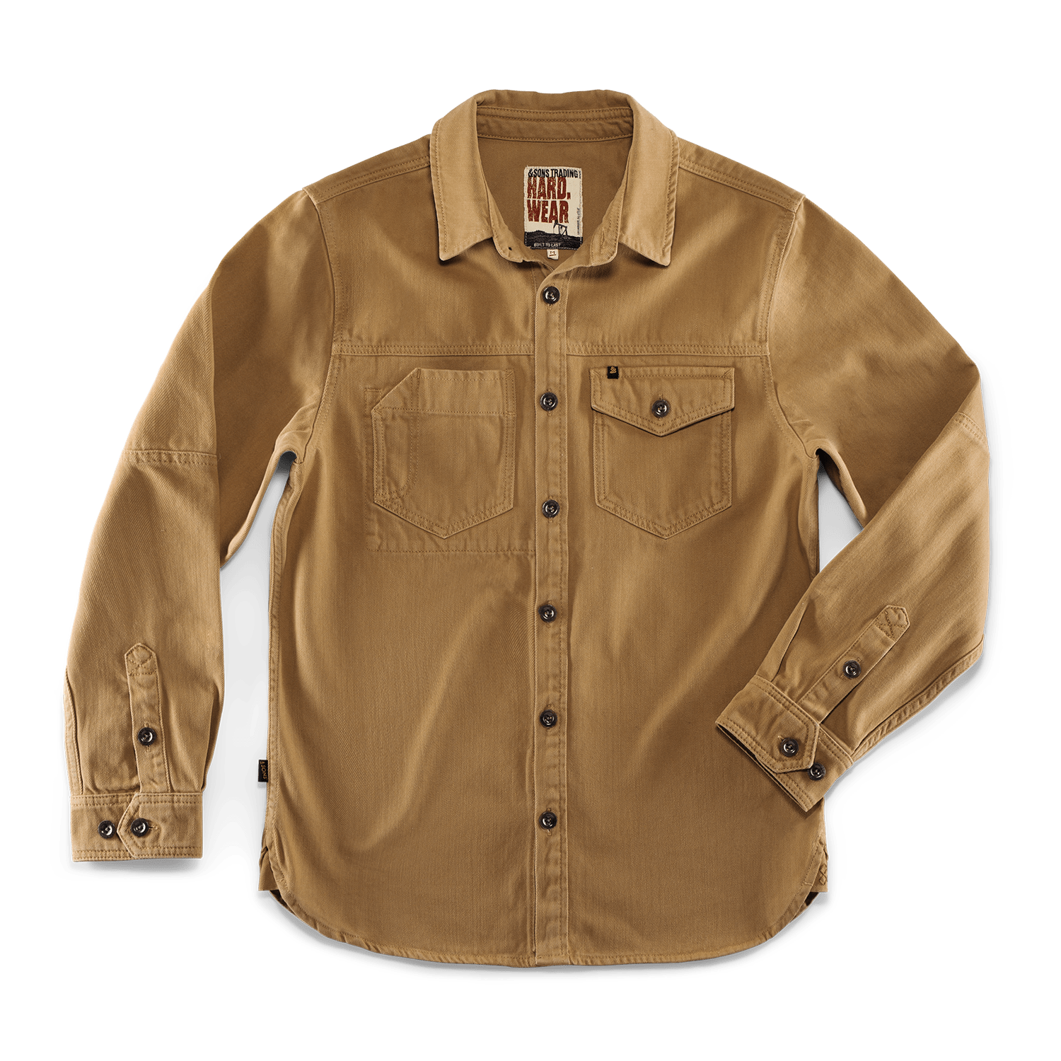 &sons Trading Co Men's Neutrals Landon Shirt Tan In Brown