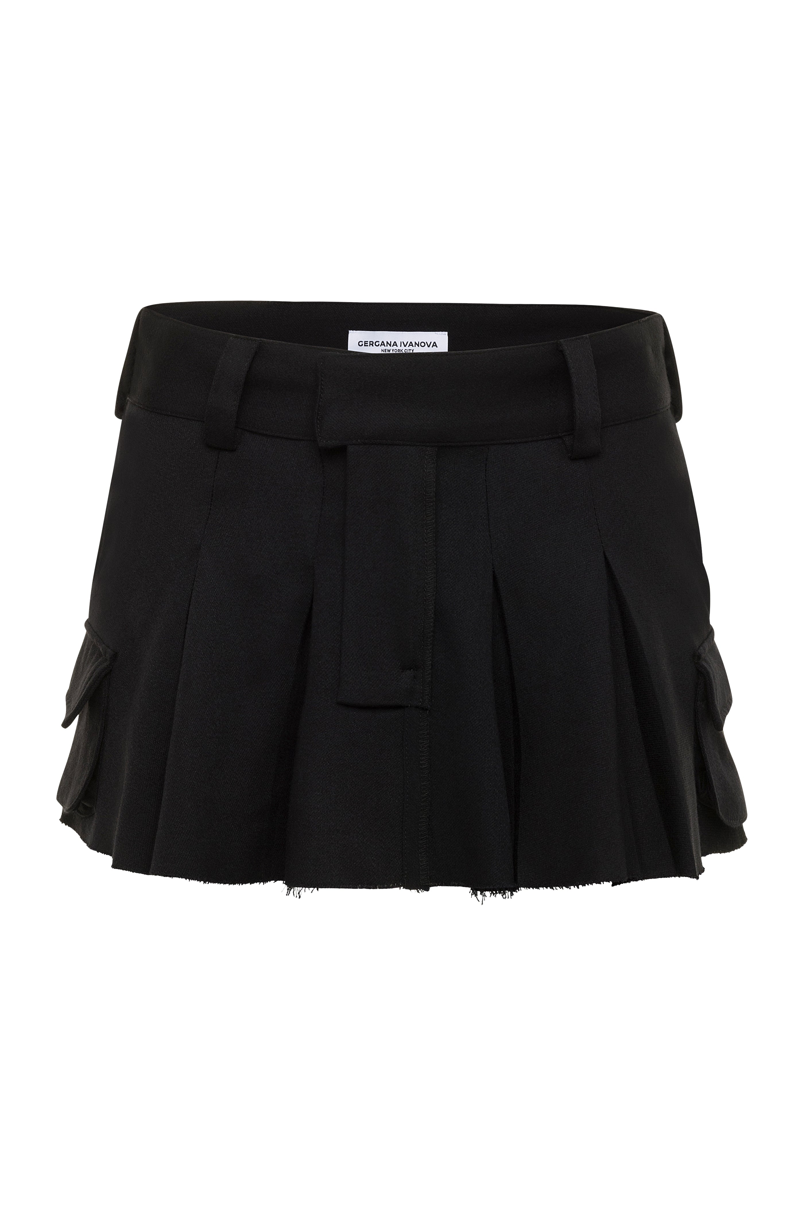 Women’s Giselle Skirt Black Medium Gergana Ivanova