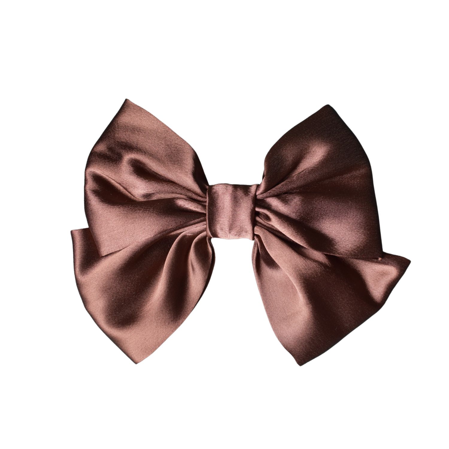 Sylki Women's Short Hair Bow - Brown