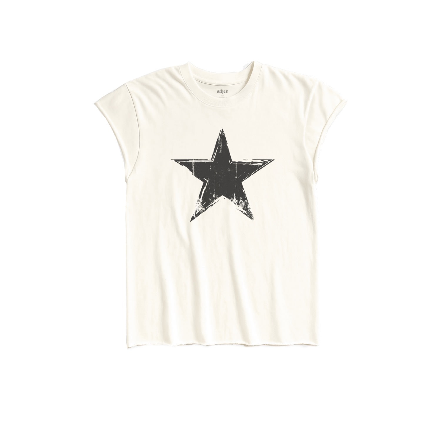 Other Uk Men's White Star Rocker Tee In White