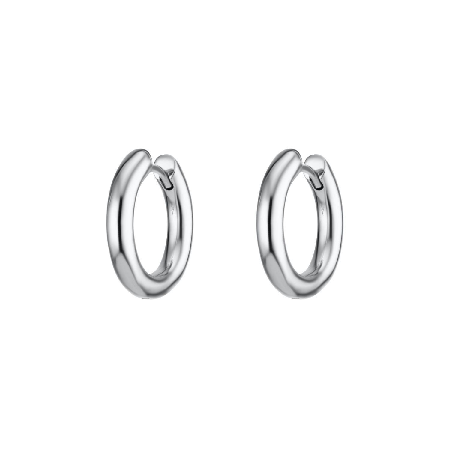 Scream Pretty Women's Silver Chunky Hoop Earrings