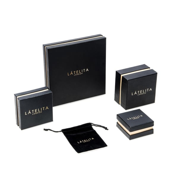 Latelita London Honey Bee Stud Earrings Rosegold