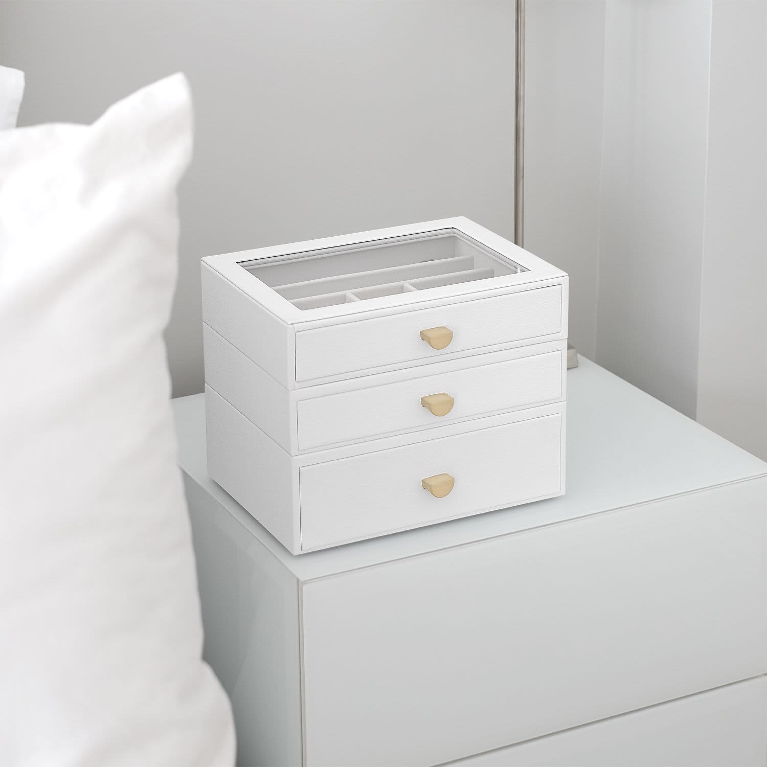 STACKERS ジュエリーボックス Classic Hybrid Drawer Set of 3 STACKERS 