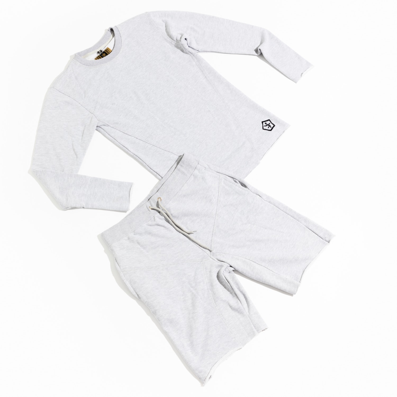 Chuks Collins Men's Grey - The Sweat Suit Bottom -  Diffusion Collection - Tasou - The Athletic Side In Grey