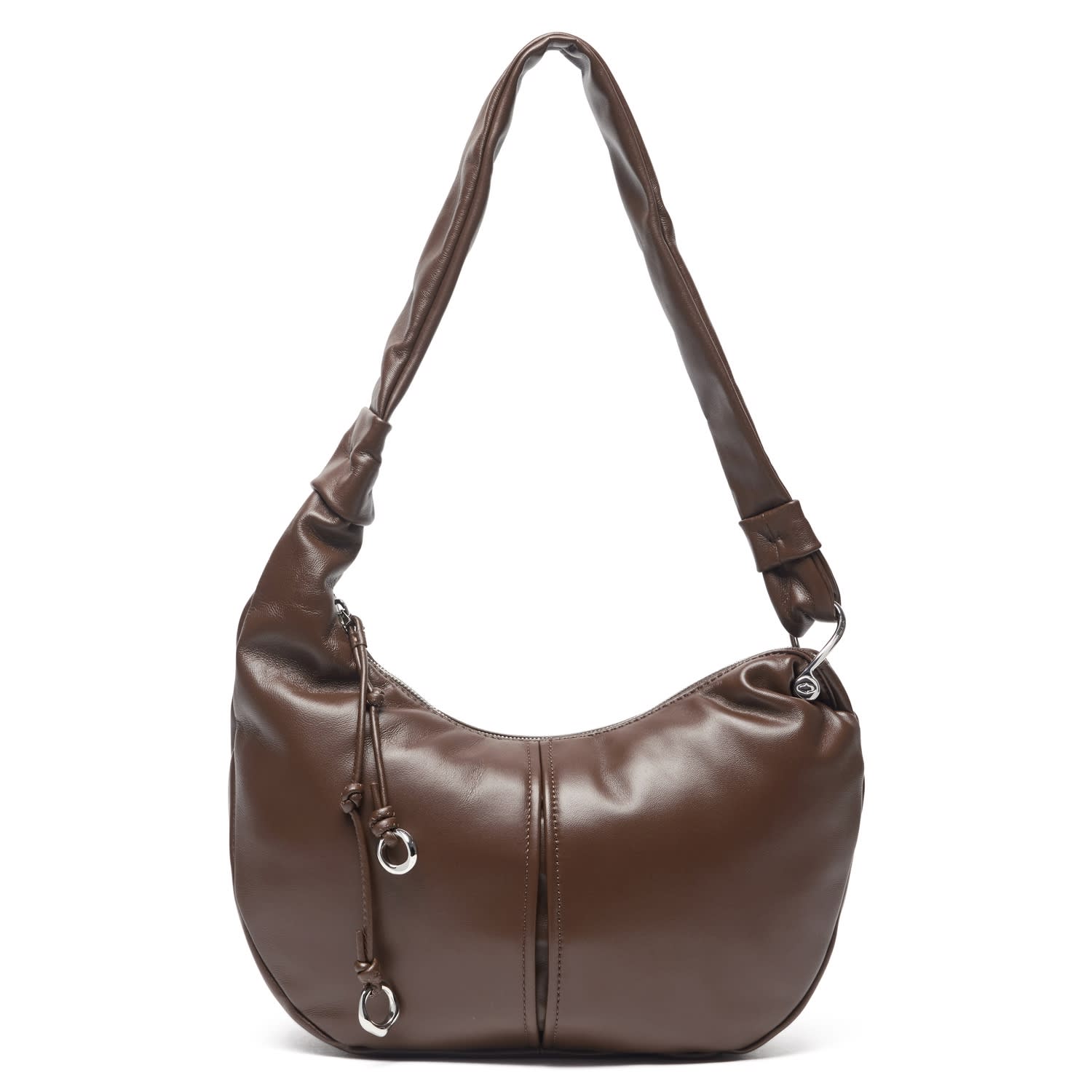 Oryany Becca Leather Shoulder Bag In Brown