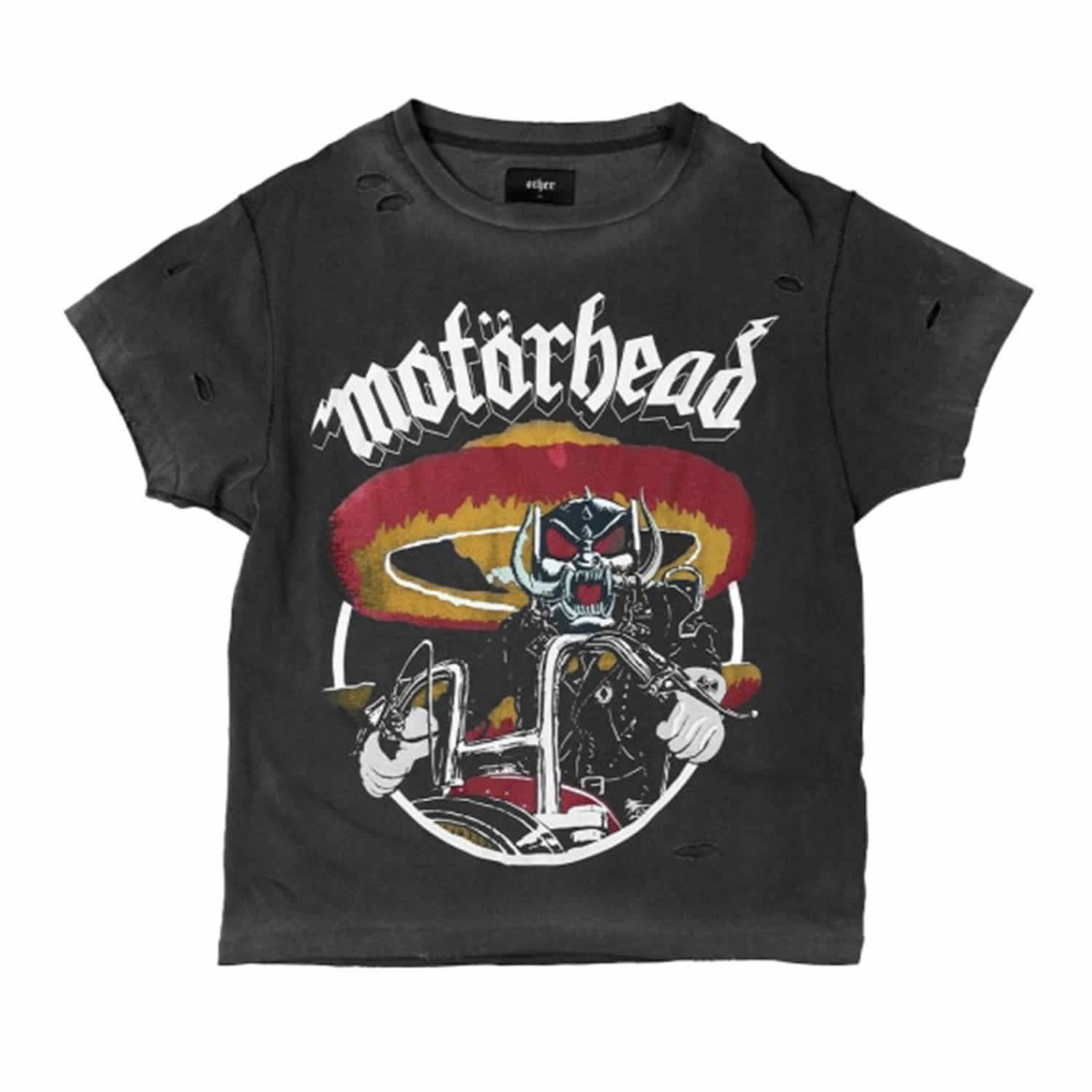 Motorhead - Eighties Biker - Vintage Band T-Shirt - Black by Other