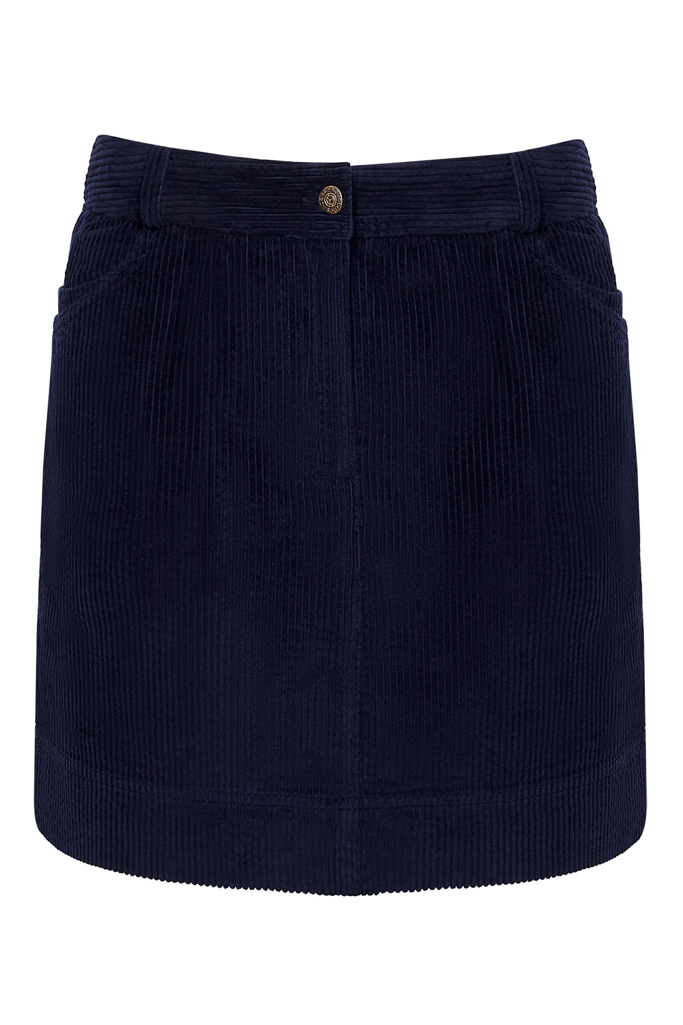 Women’s Blue Leoni - Organic Cotton Cord Miniskirt Dark Navy Extra Large Komodo