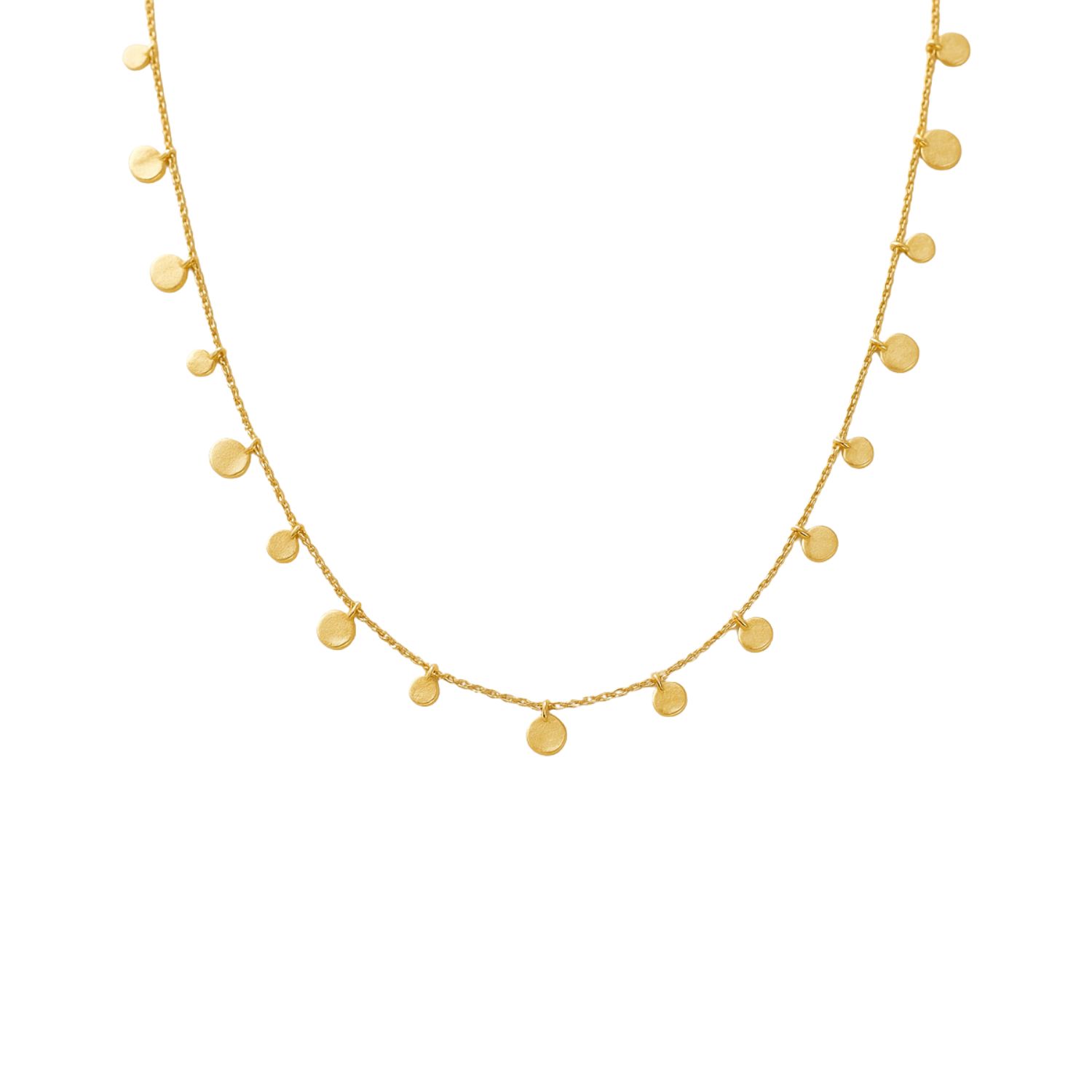 Lily Flo Jewellery Women's Stardust Gold Dot Chain Necklace In Gold